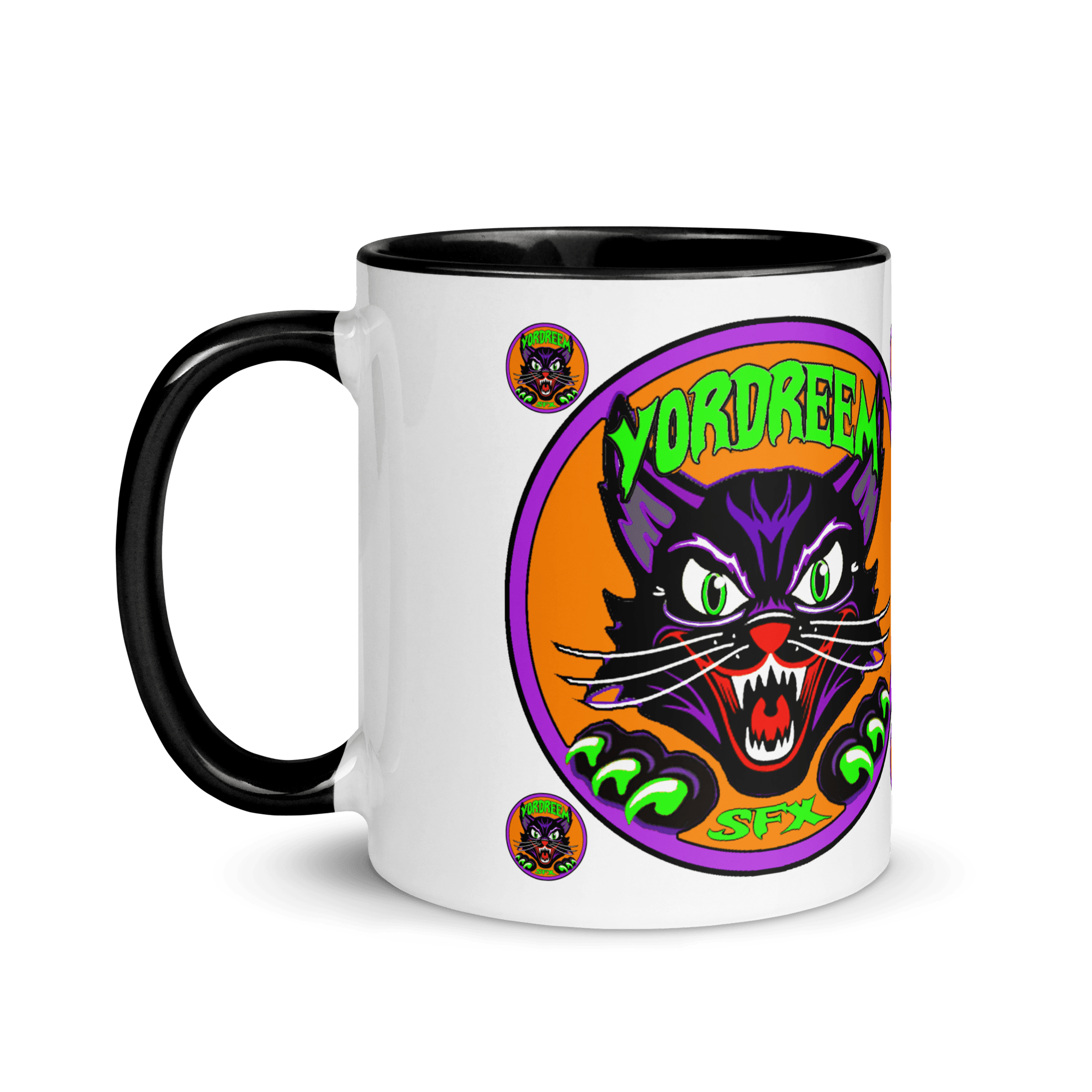 Yordreem Circle Cat logo with Color Inside - Image 4