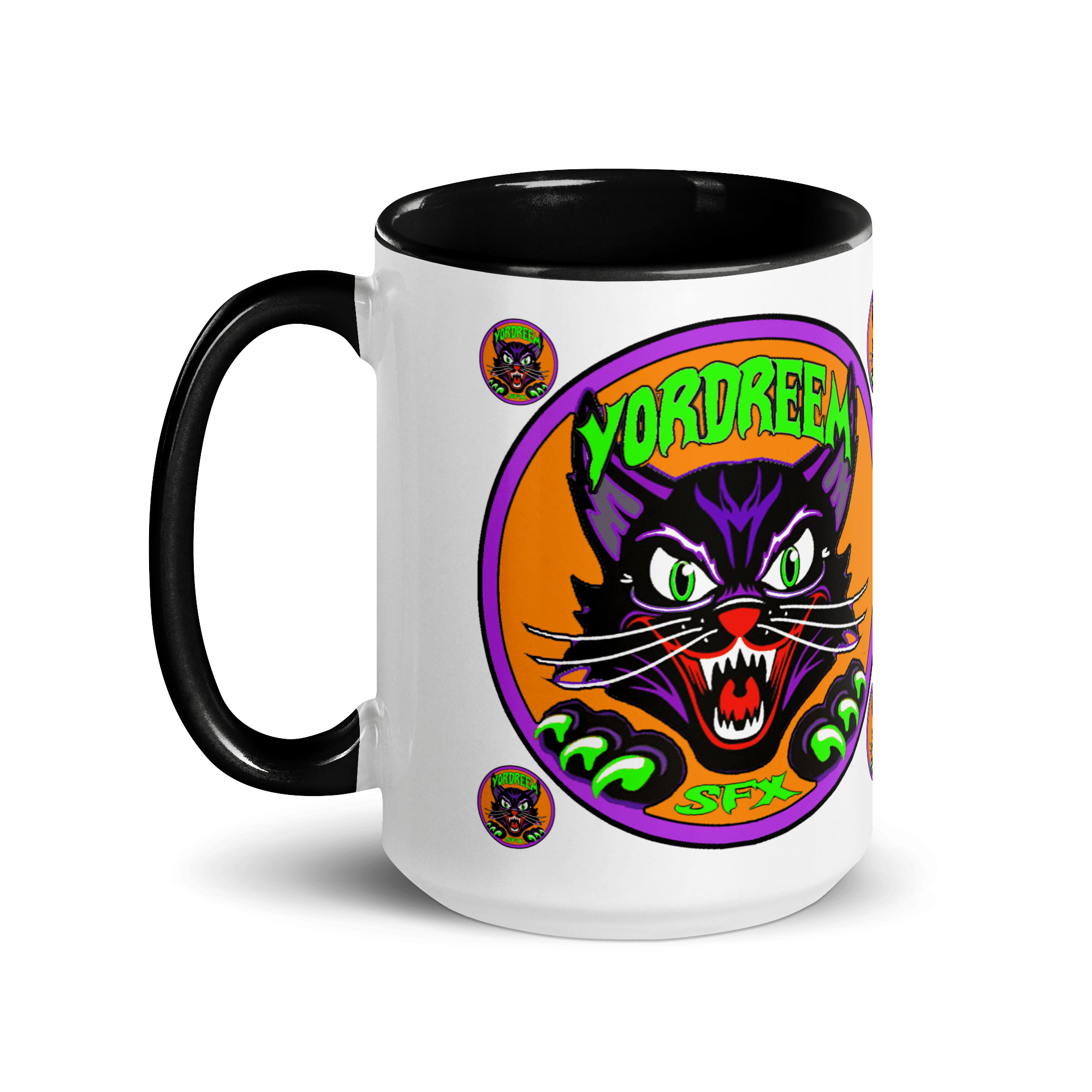 Yordreem Circle Cat logo with Color Inside - Image 7