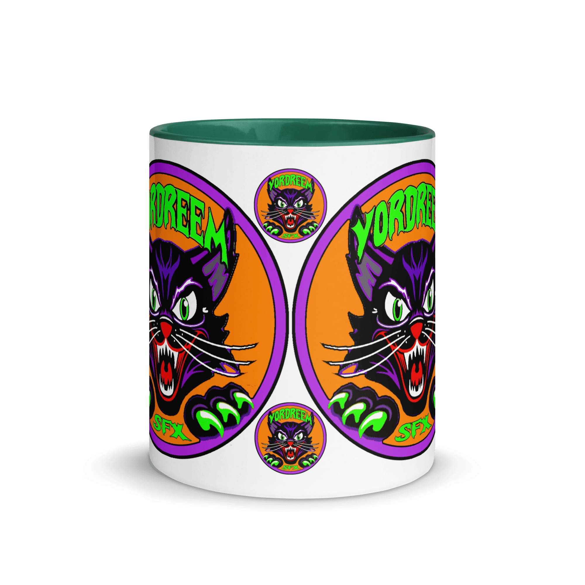 Yordreem Circle Cat logo with Color Inside - Image 15
