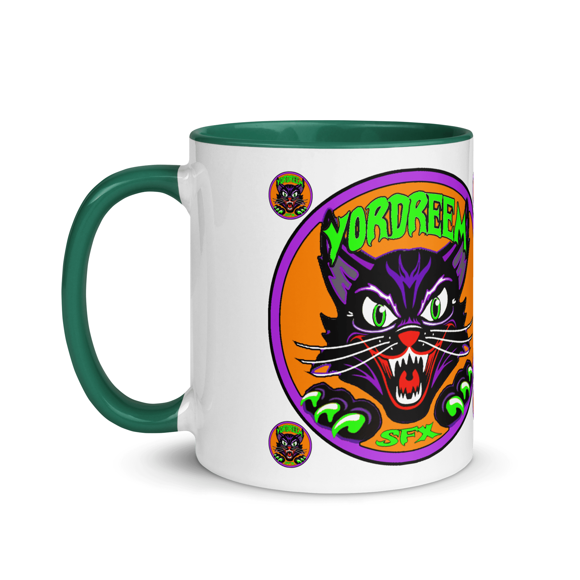 Yordreem Circle Cat logo with Color Inside - Image 16