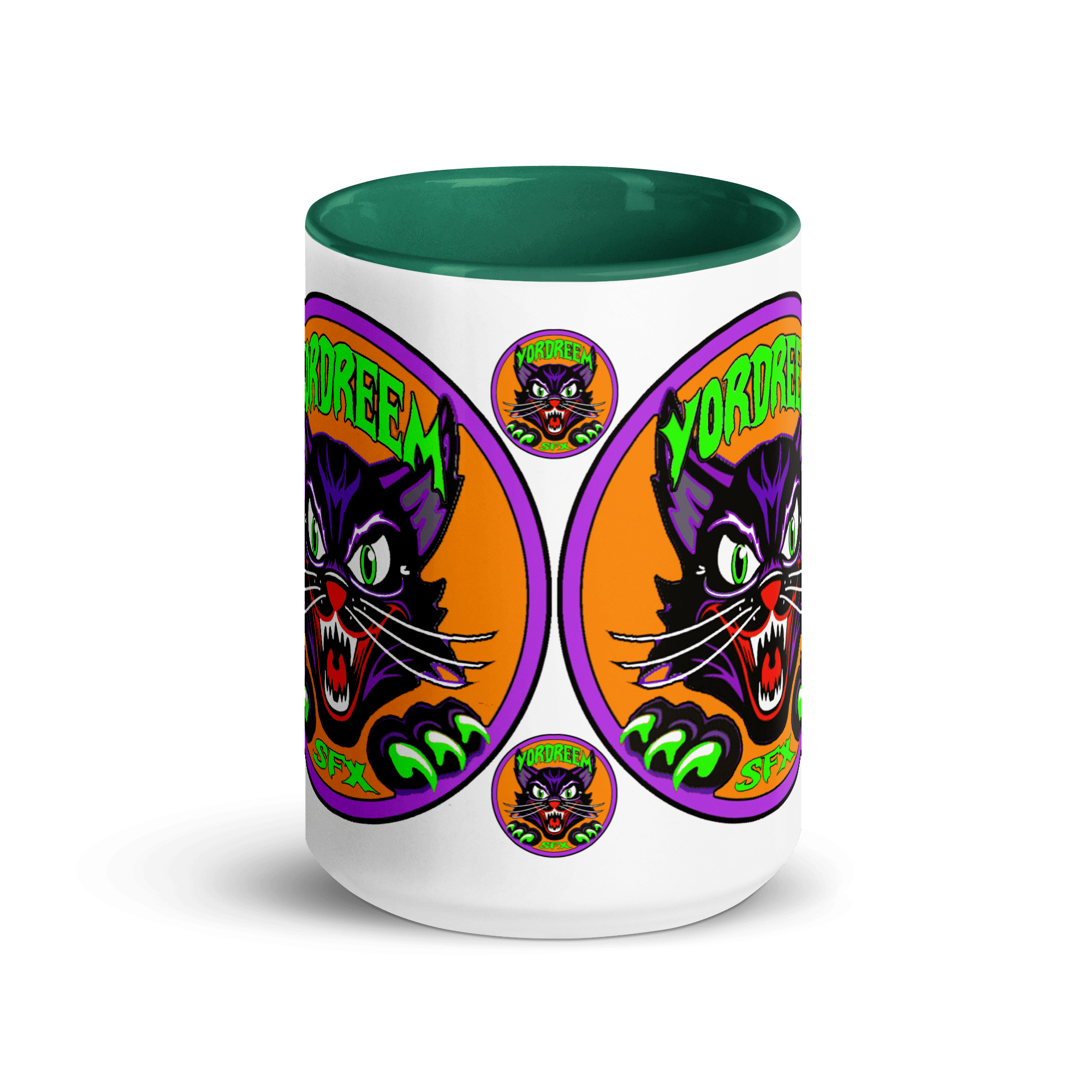 Yordreem Circle Cat logo with Color Inside - Image 18
