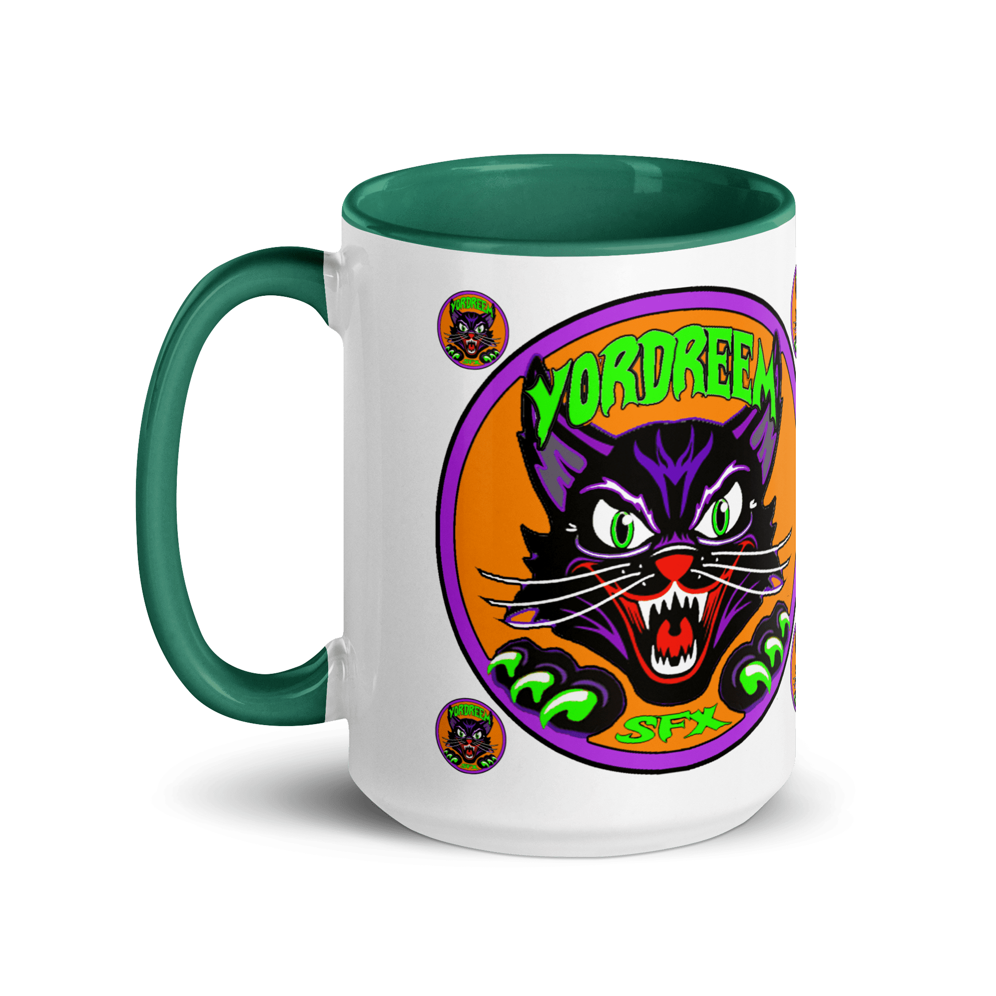 Yordreem Circle Cat logo with Color Inside - Image 19