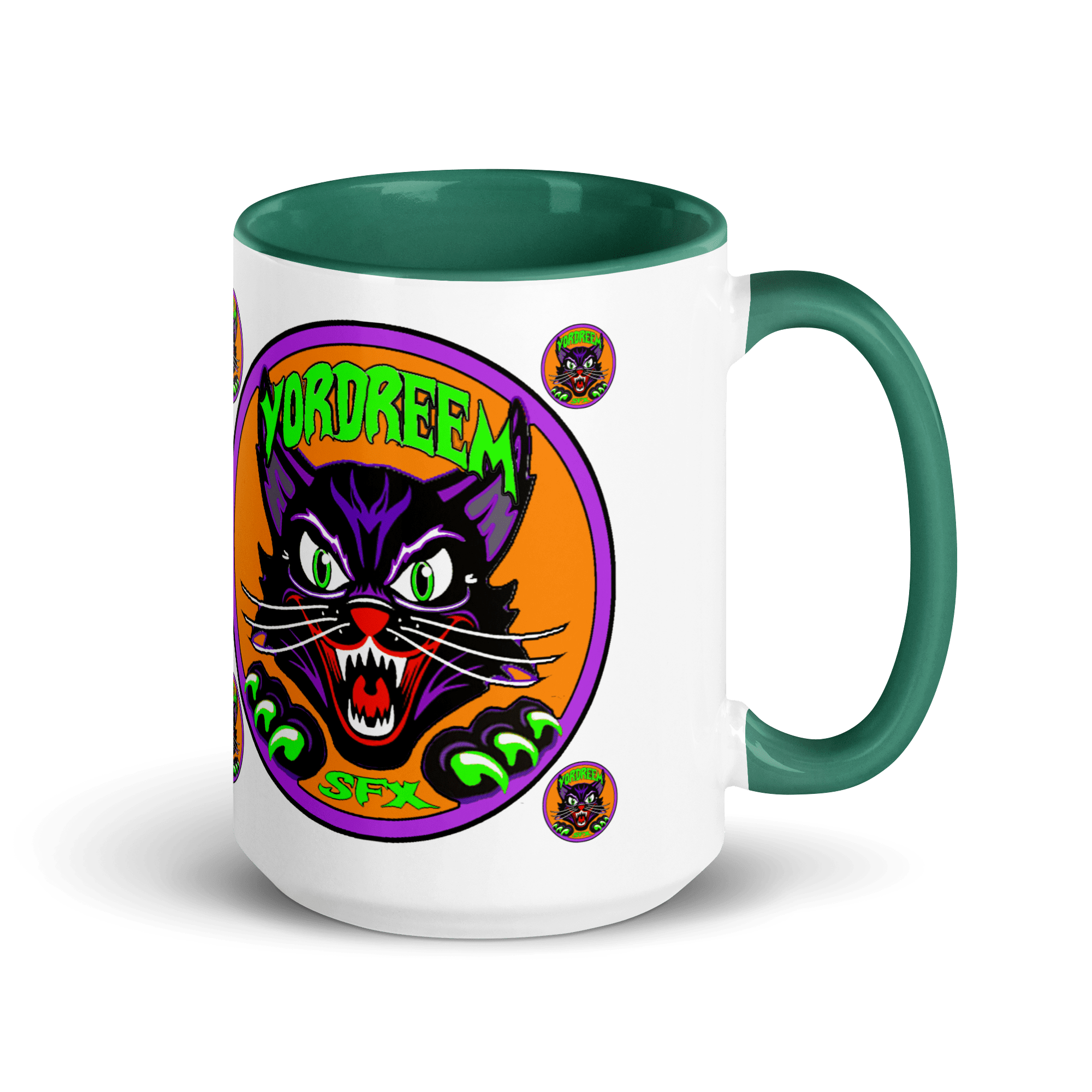 Yordreem Circle Cat logo with Color Inside - Image 17