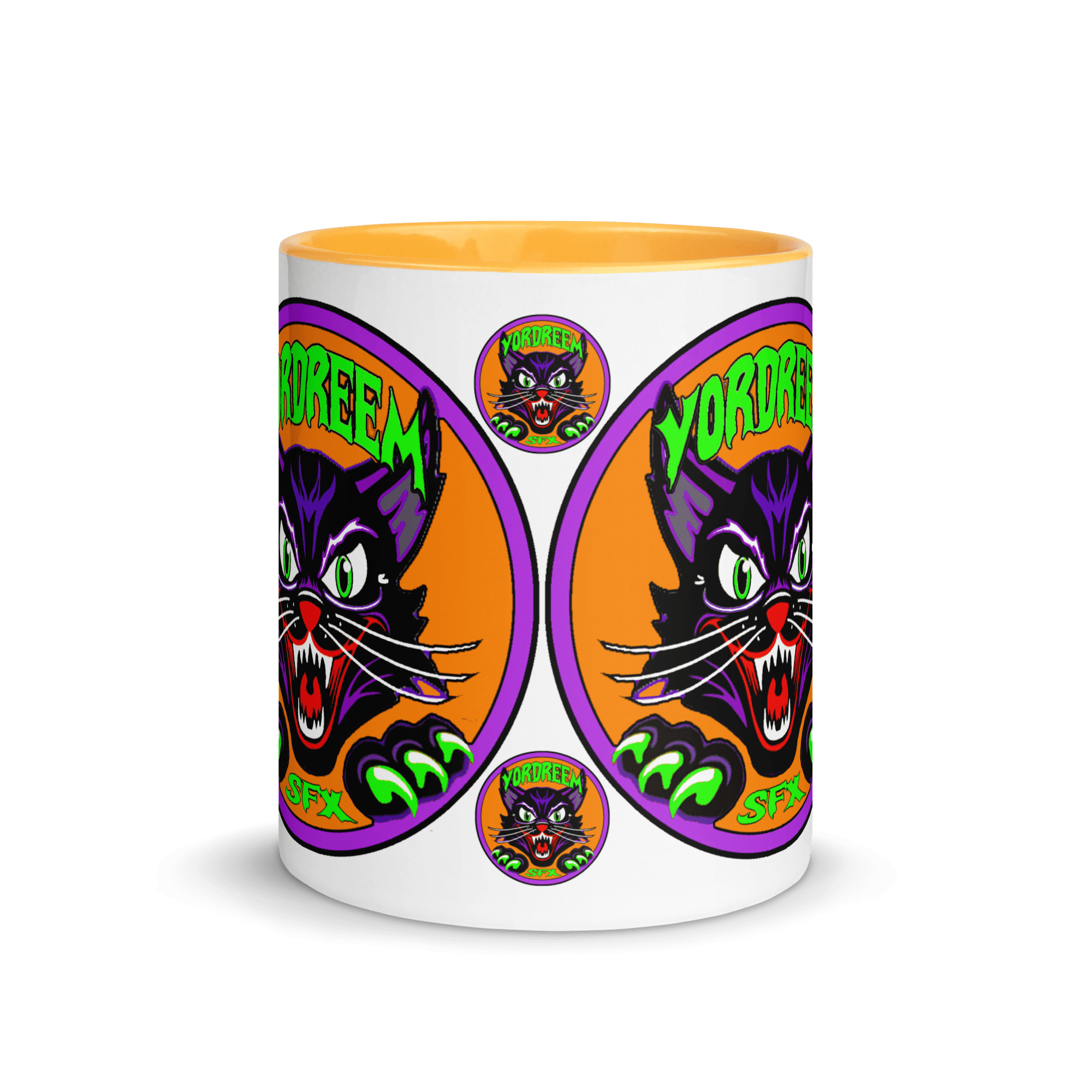 Yordreem Circle Cat logo with Color Inside - Image 23