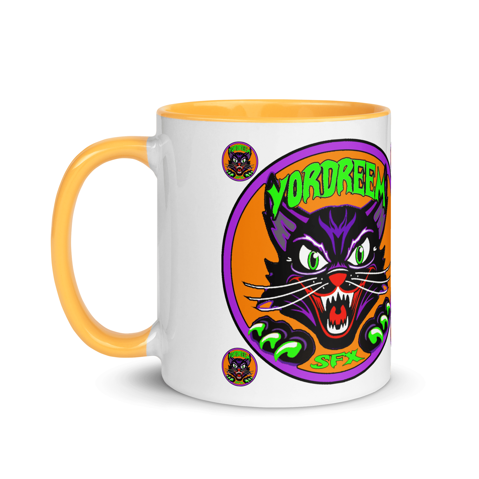 Yordreem Circle Cat logo with Color Inside - Image 24