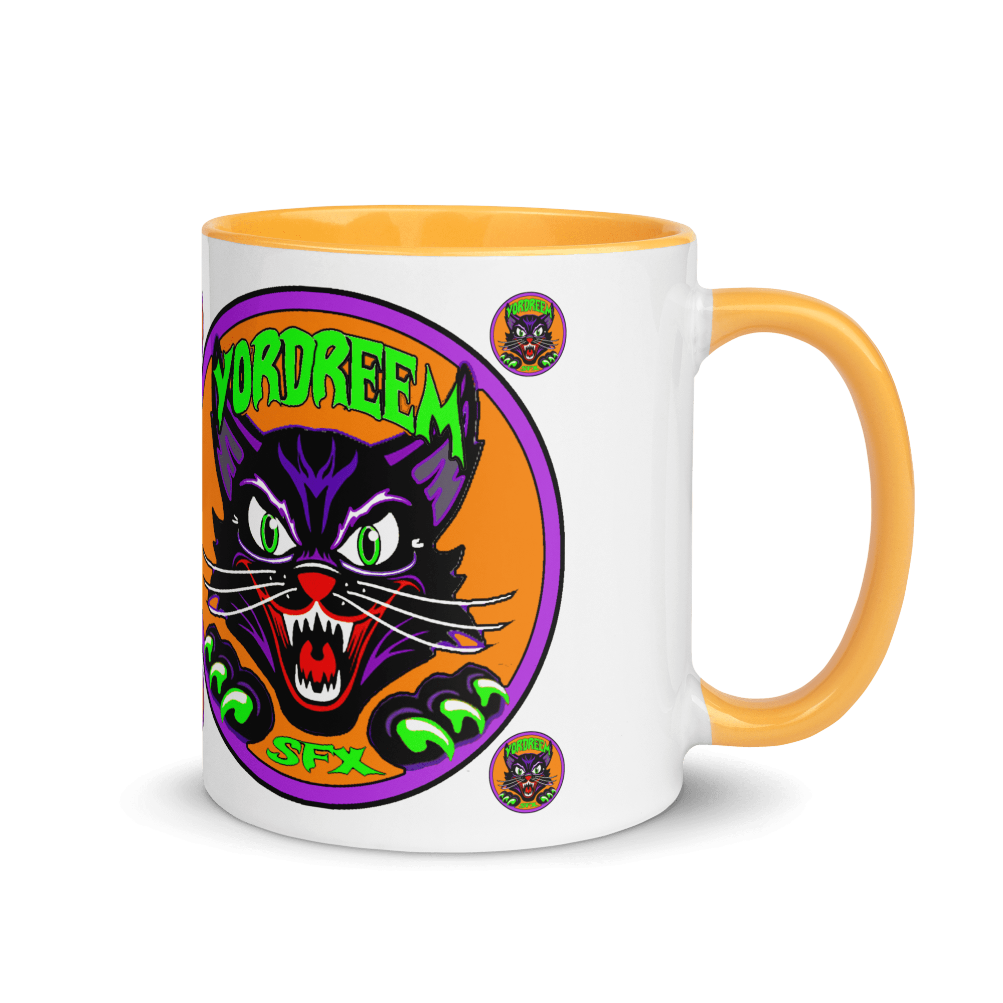 Yordreem Circle Cat logo with Color Inside - Image 22
