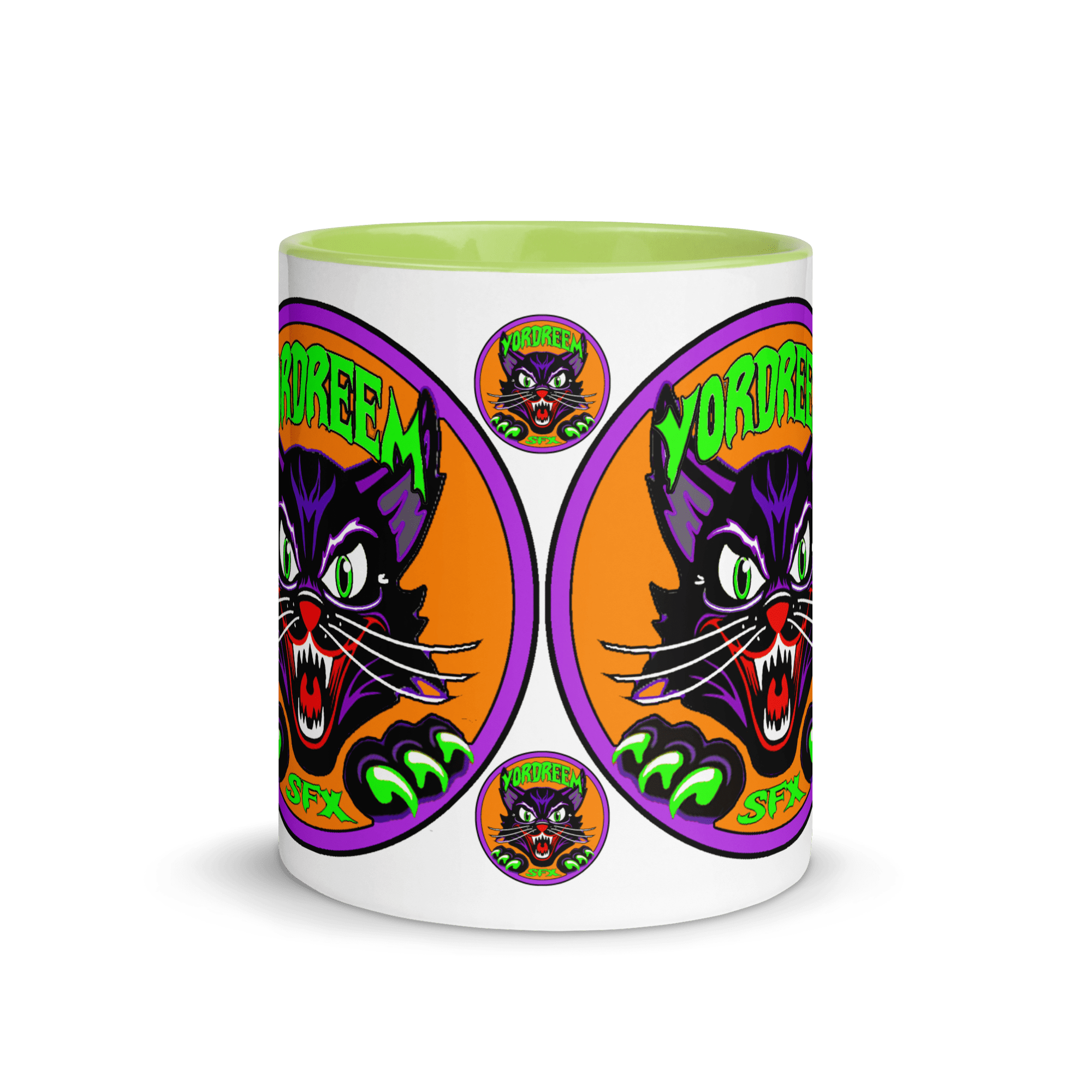 Yordreem Circle Cat logo with Color Inside - Image 26