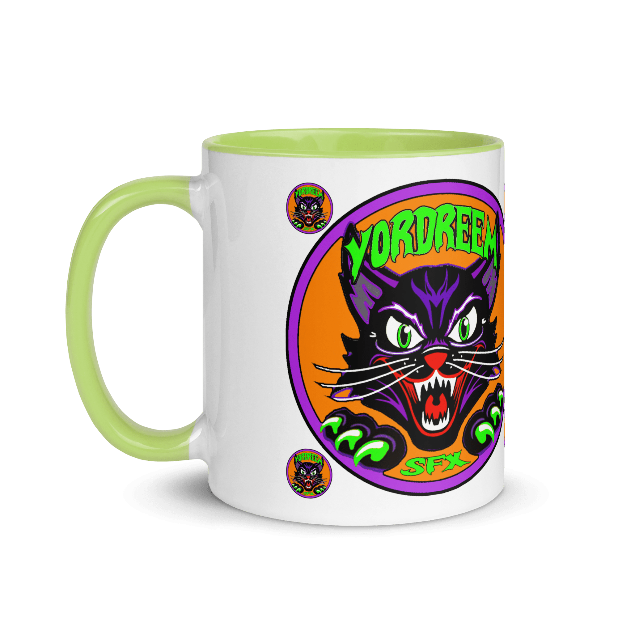Yordreem Circle Cat logo with Color Inside - Image 27