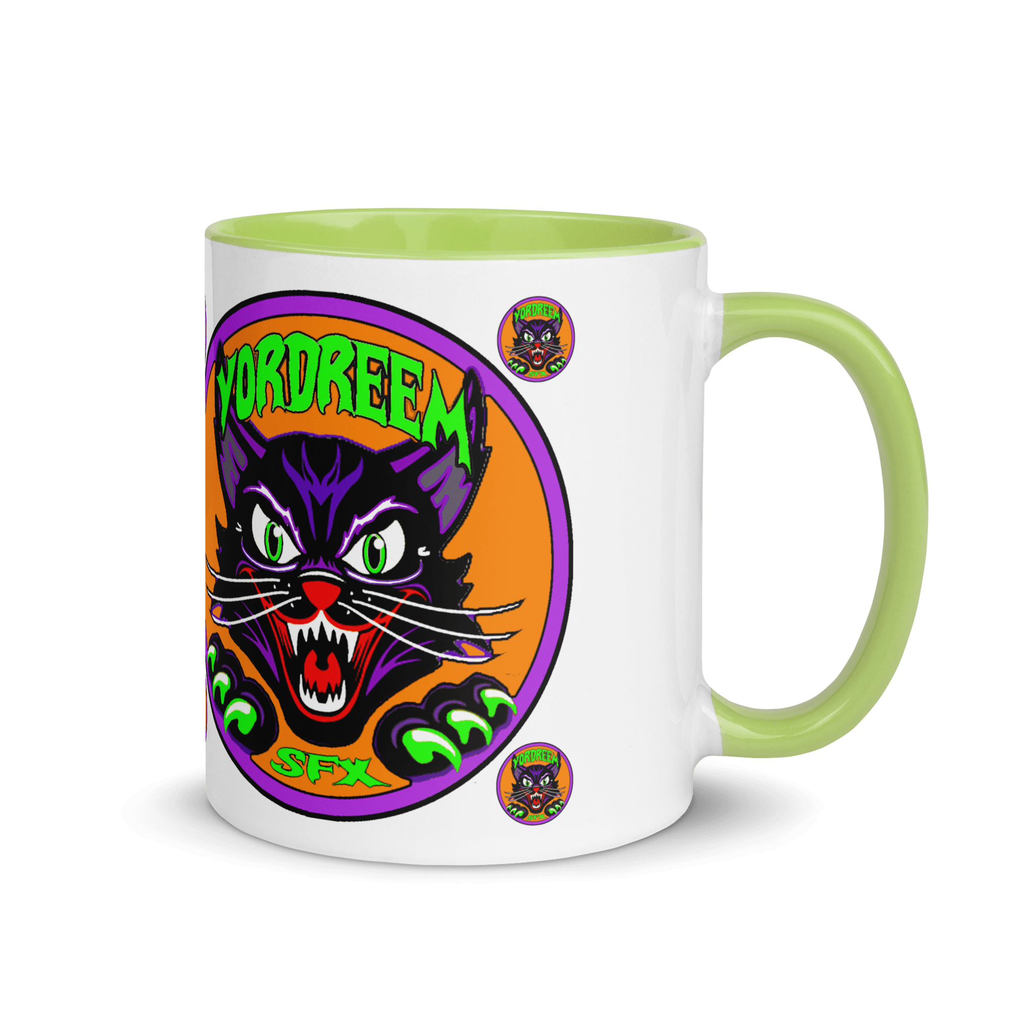 Yordreem Circle Cat logo with Color Inside - Image 25