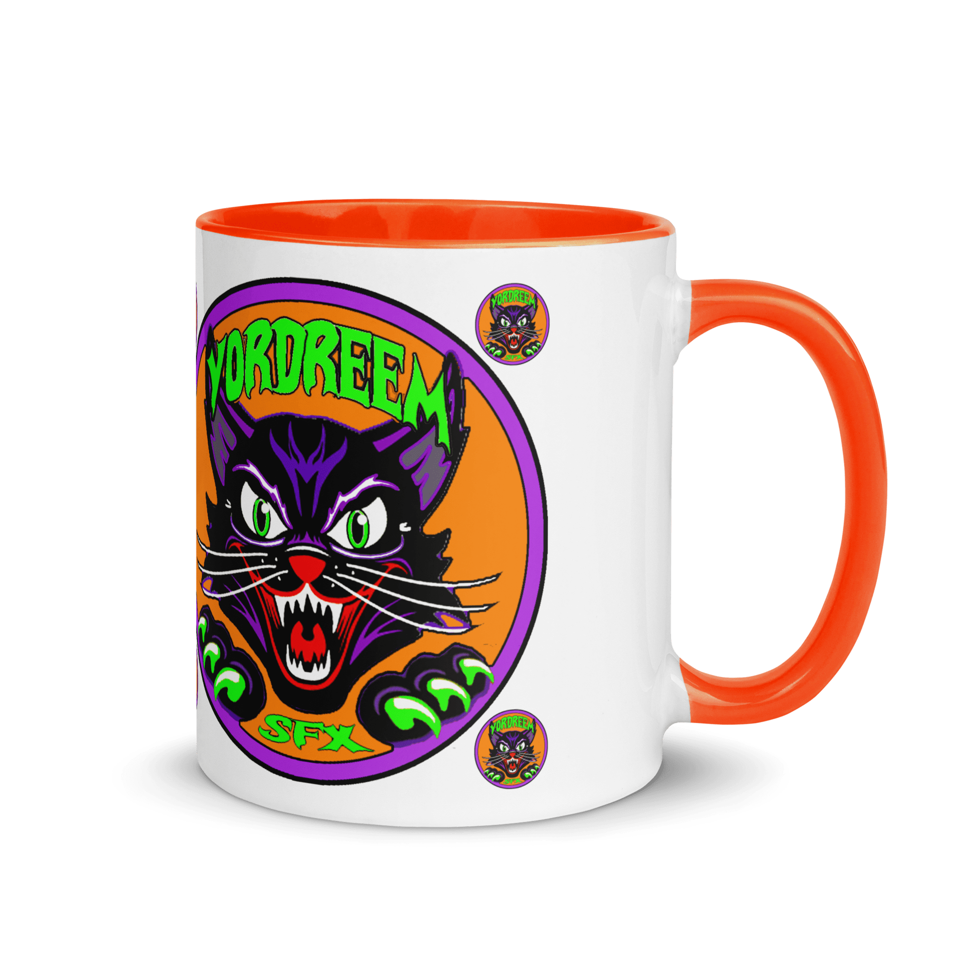 Yordreem Circle Cat logo with Color Inside - Image 20