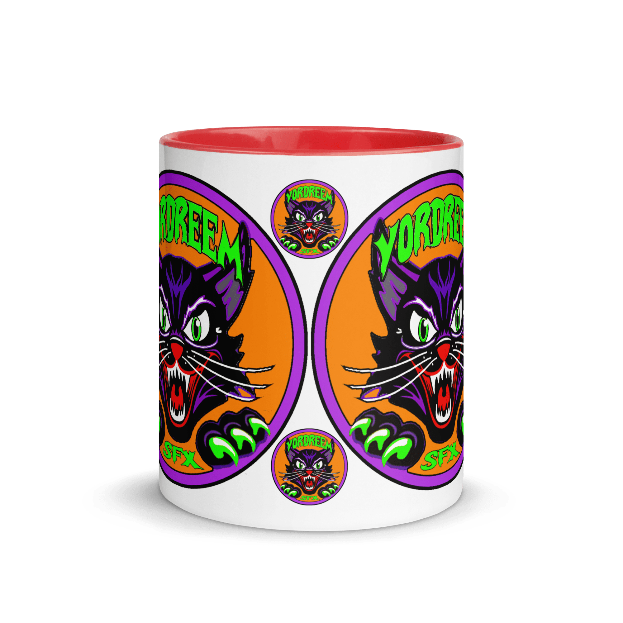 Yordreem Circle Cat logo with Color Inside - Image 9