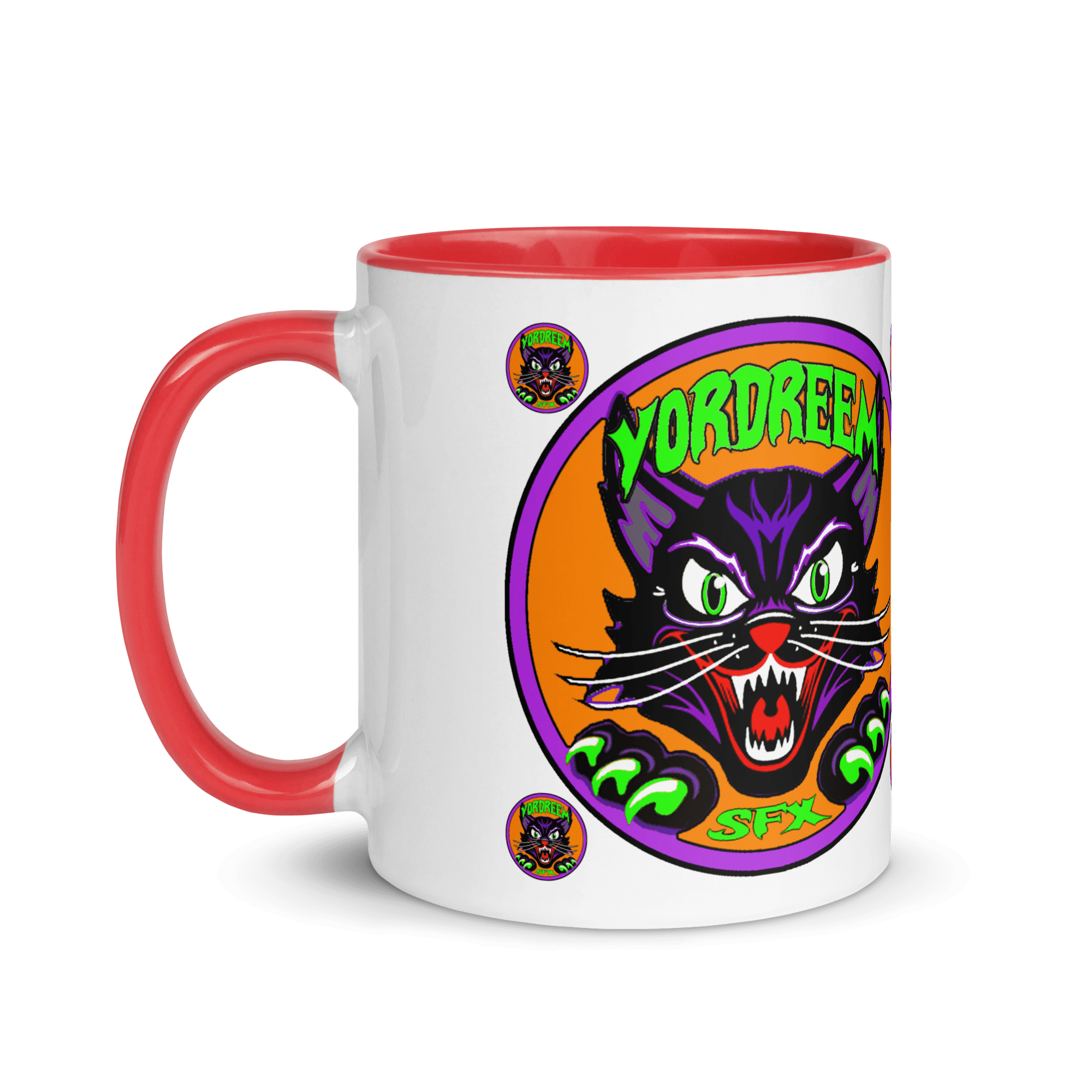 Yordreem Circle Cat logo with Color Inside - Image 10