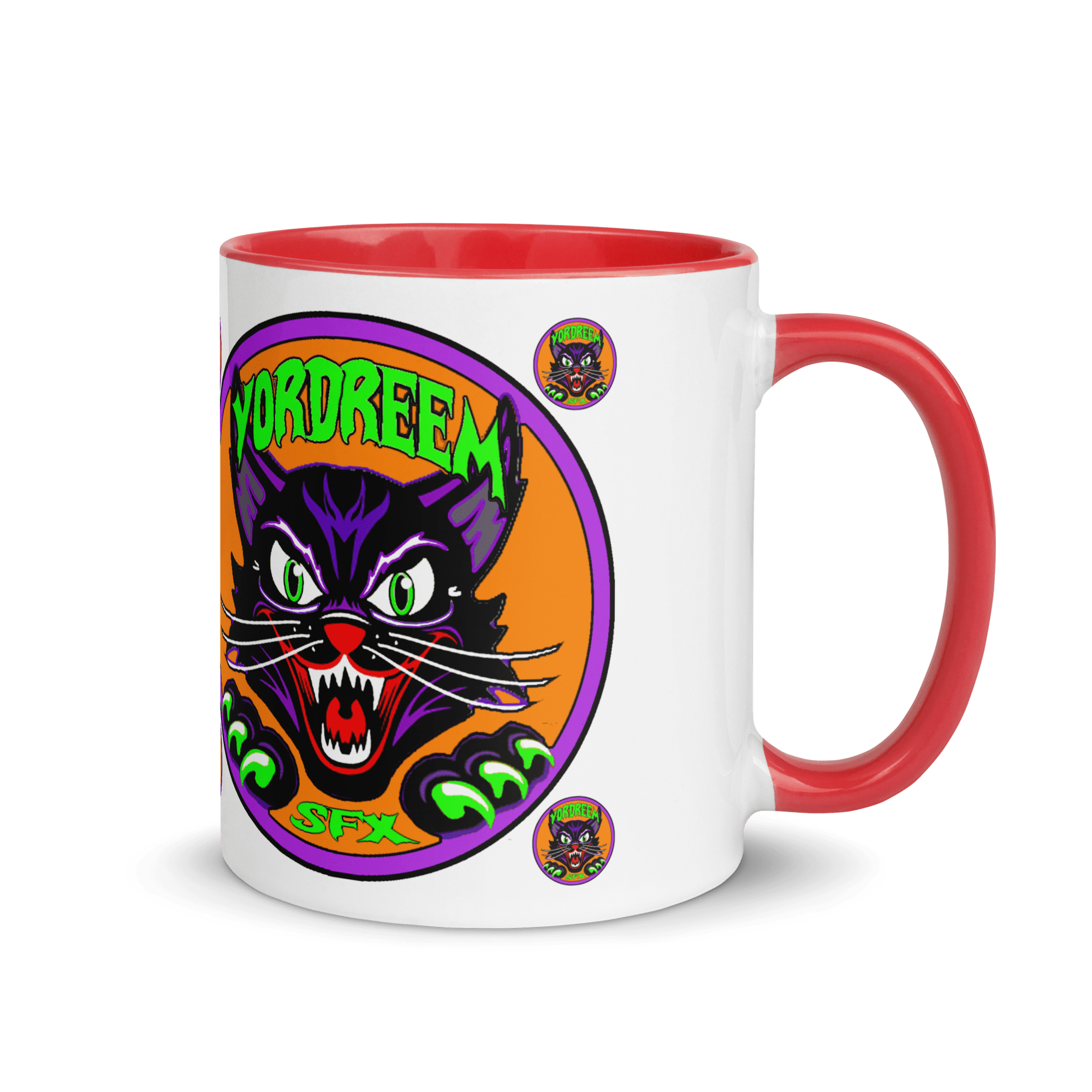Yordreem Circle Cat logo with Color Inside - Image 8