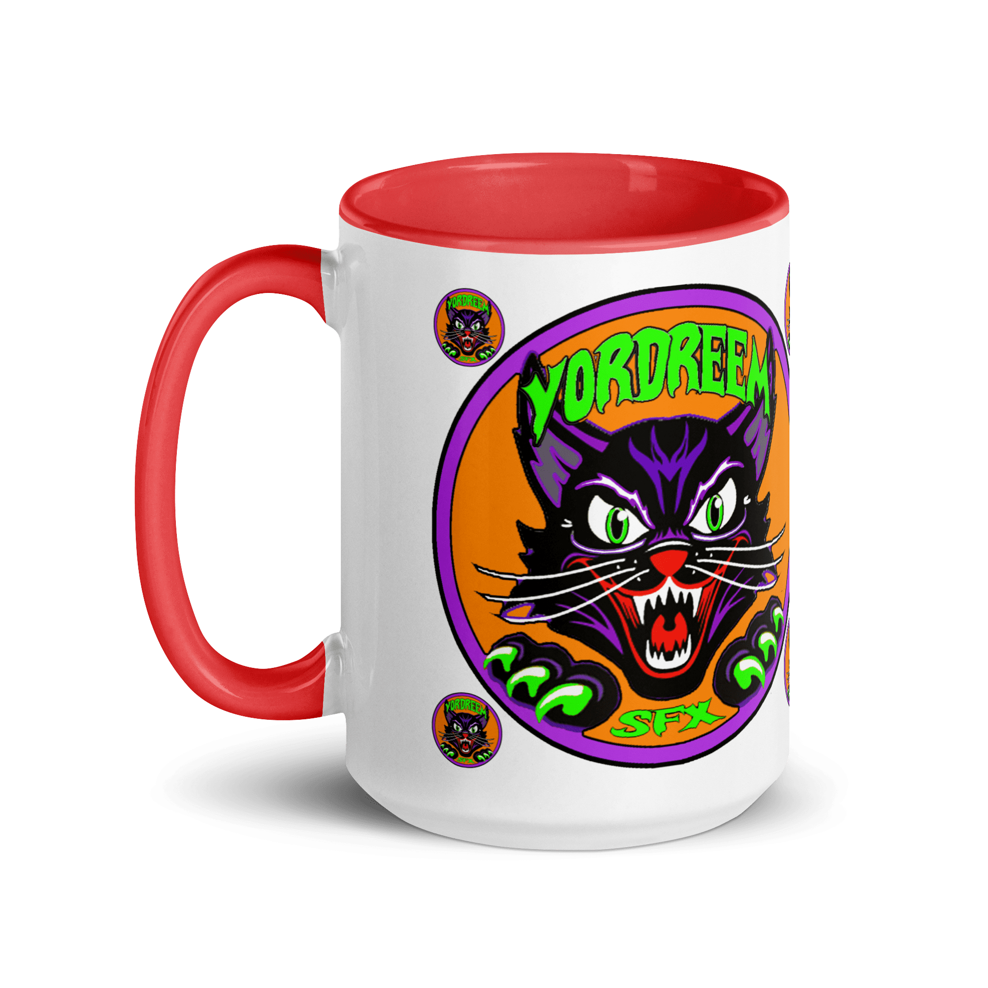 Yordreem Circle Cat logo with Color Inside - Image 13