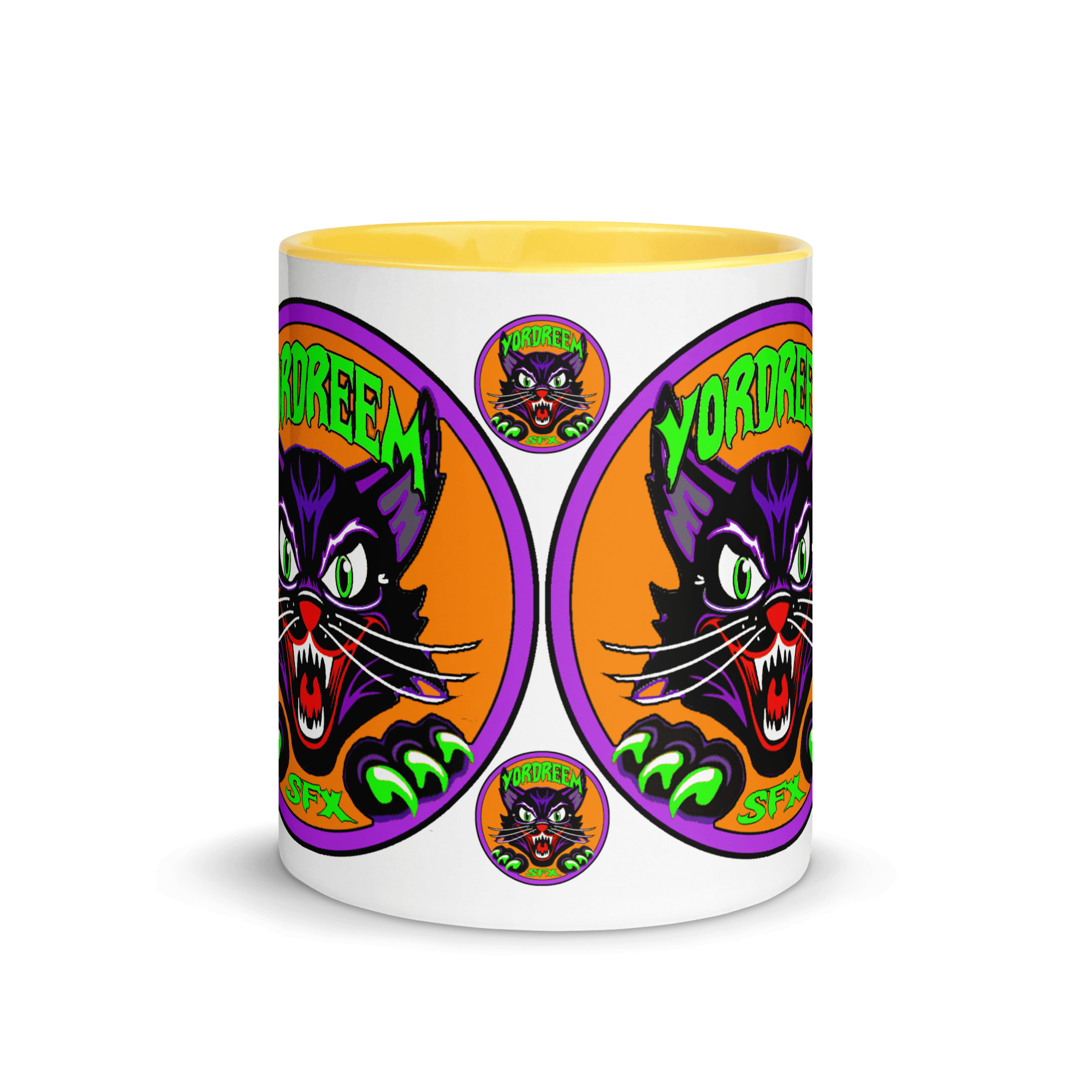 Yordreem Circle Cat logo with Color Inside - Image 29