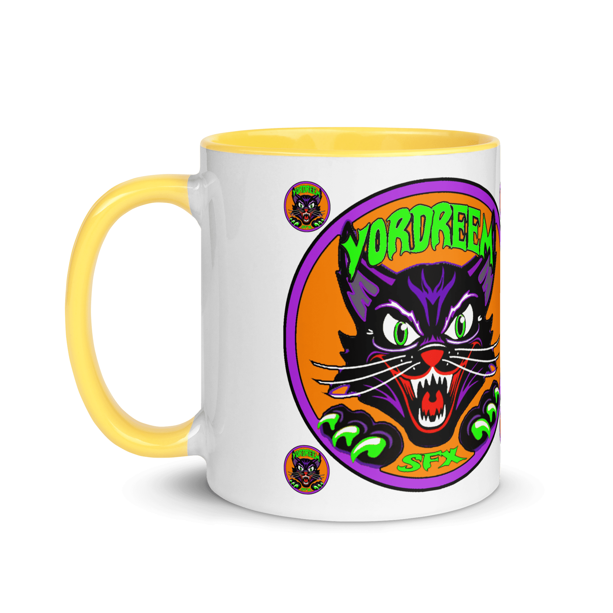 Yordreem Circle Cat logo with Color Inside - Image 30