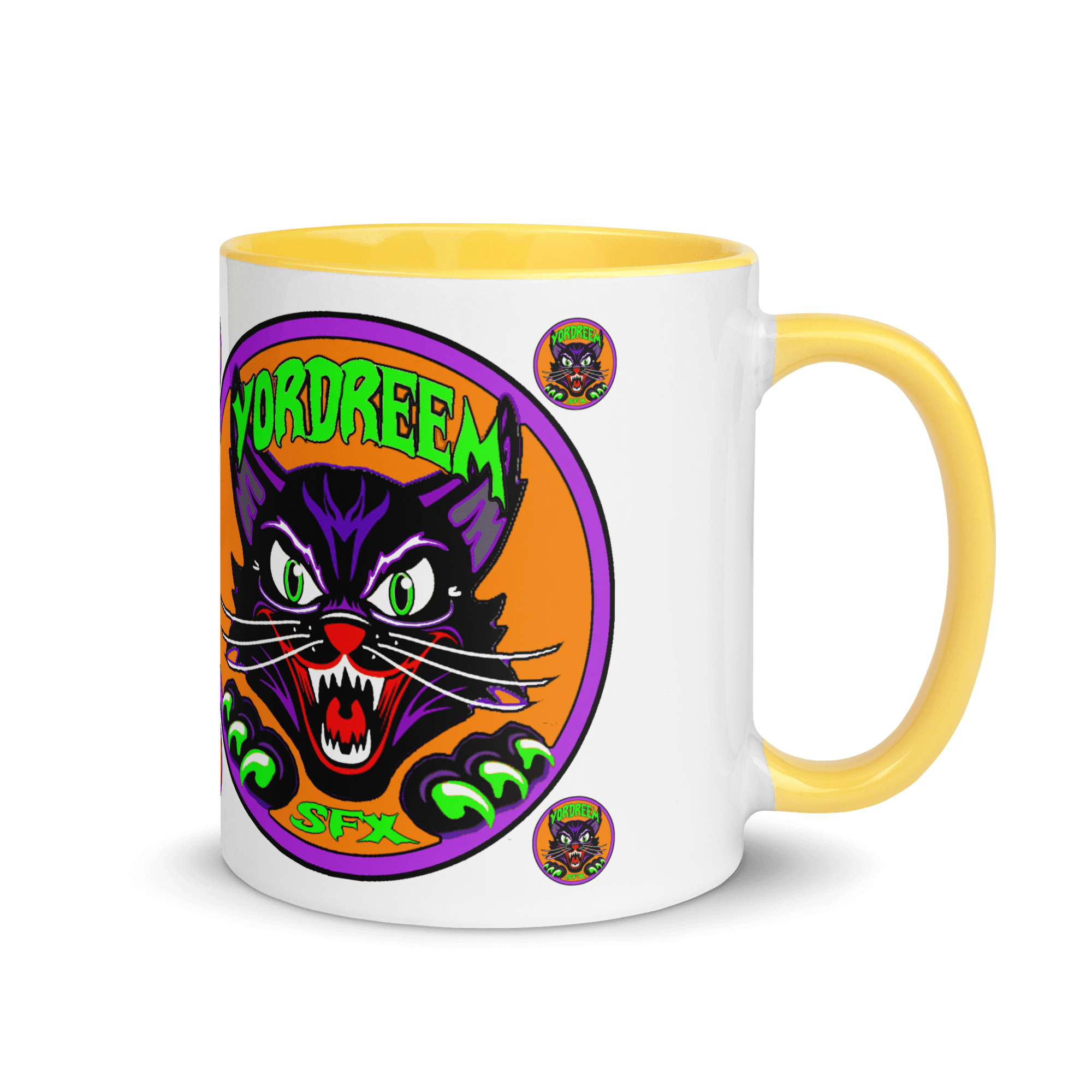 Yordreem Circle Cat logo with Color Inside - Image 28